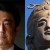 Statue of Goddess of Mercy on Tateyama temple, looks just like Japanese Prime Minister Shinzo Abe.